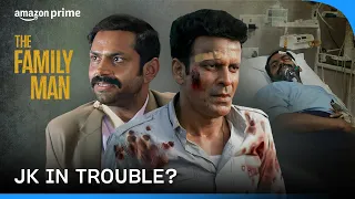 Srikant is worried about JK | The Family Man | Manoj Bajpayee, Sharib Hashmi | Prime Video India