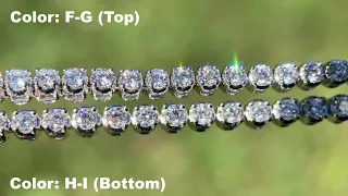 Does Diamond Color Matter In Tennis Bracelets?