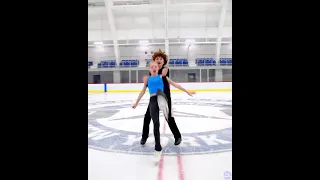 Born to Hand Jive! (Junior Ice Dancers Olivia Ilin & Dylan Cain skating to 'Grease')