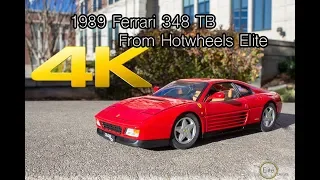 1989 Ferrari 348 TB from Hotwheels Elite Scale 1:18