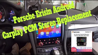 Porsche Erisin Apple Car Play Head Unit Install  981 Boxster Cayman 911 Stereo