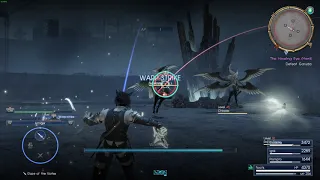 FFXV  FFXIV event garuda boss fight