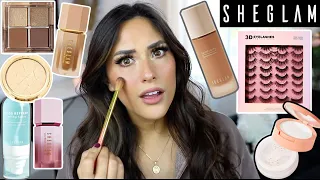 FULL FACE OF NEW SHEIN SHEGLAM MAKEUP! I AM IMPRESSED