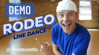 RODEO  -- Line Dance DEMO