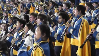 UCLA Marching Band at UCLA vs. UC Berkeley, Bruin Warriors (Stands)