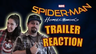 SPIDER-MAN: HOMECOMING OFFICIAL TRAILER #1 Reaction and Review - Alvarekt