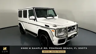 2017 MERCEDES G 63 AMG