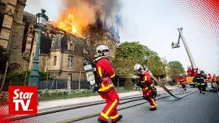 Scale of damage to Notre Dame emerging