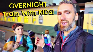 OVERNIGHT TRAIN RIDE with KIDS! | Georgia to Azerbaijan: What you need to know!