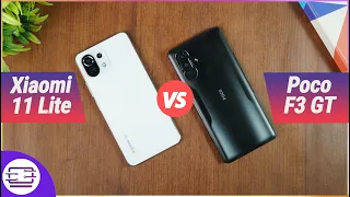 Xiaomi 11 Lite NE vs Poco F3 GT Speedtest Comparison
