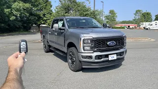 2023 Ford F250 SuperDuty XLT: Start Up, Test Drive, Walkaround, POV and Review