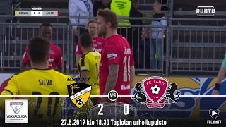 FCLahtiTV: Karjala ottelukooste: FC Honka - FC Lahti 2-0 (1-0) 27.5.2019