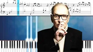 Ennio Morricone - Gabriel's Oboe (easy piano tutorial, in C)