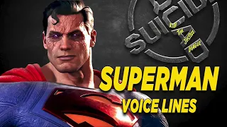 Suicide Squad: Kill the Justice League - Superman Voice Lines