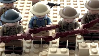 LEGO- Trailer, Battle of Sinai Desert Stop Motion.