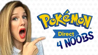 LIVE REACTION 4 NOOBS: Pokémon Direct 1.9.2020