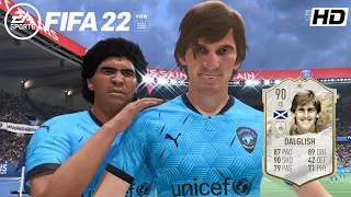 FIFA 22 PC Dalglish mind-blowing chip shot | Dalglish amazing chip goal