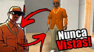 Nunca Vistas a CJ Como MC STRAP En Gta San Andreas!