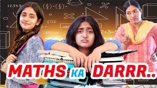 Maths Subject Ka Darr | Exam Ki Tension | School Short Movie | MyMissAnand