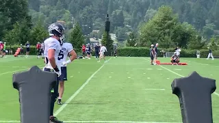 Watch: With Bobby Wagner Absent, Linebackers Run Through Drills At Camp
