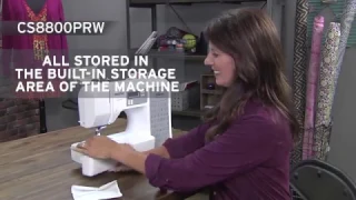 Brother Project Runway CS8800PRW Sewing Machine Overview