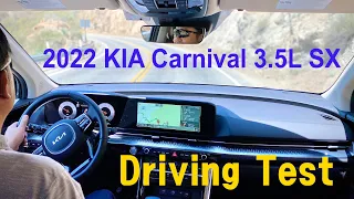 2022 Kia Carnival 3.5L SX Prestige Test Driving POV