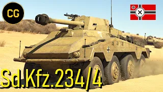 War Thunder: Sd.Kfz.234/4 | Rare vehicle | 6 Kills (R.B)