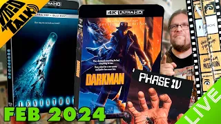 LEVIATHAN + more NEW February 2024 4K's & Blu-Rays with Willie & VHS