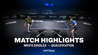 Mihai Bobocica vs Anton Kallberg | WTT Star Contender Doha 2021 | MS | QUAL Highlights