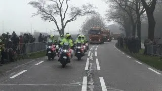 MH17 wreckage arrives at Dutch base for reconstruction