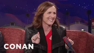 Molly Shannon: Heather Graham Wants To Date Conan | CONAN on TBS