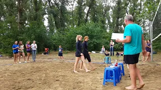 Финал чемпионата Приднестровья по пляжному волейболу. Награждение