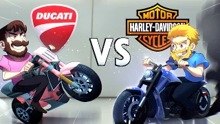 Ducati Vs Harley In GTA5!