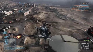 Battlefield 4 Helicopter | 6 KPM Killstreak | Operation Firestorm | #1 Pilot Agera621