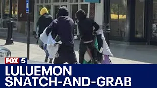 Lululemon snatch and grab robbery