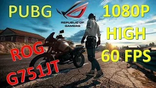 PLAYERUNKNOWN'S BATTLEGROUNDS || on 1080P(60FPS) || GEFORCE 970m