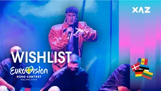 Eurovision 2024: Wishlist 16 & 17 February 🇩🇰🇪🇪🇩🇪🇱🇹🇲🇩