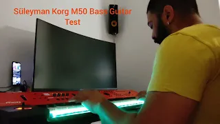 Korg M50 Bass Guitar Süleyman MultiBassist