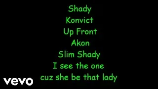 Akon - Smack That ft. Eminem (Official Lyric Video)