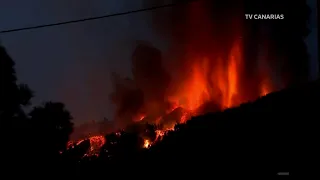 LIVE: Volcano erupts on La Palma in the Canary Islands