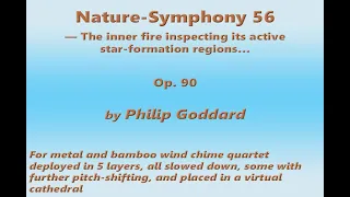 Philip Goddard: Nature-Symphony 56 (The inner fire inspecting its active star-formation regions…)