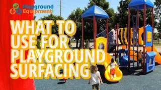 What do you use for playground flooring?