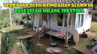 Rasa Lelah Hilang Seketika Terbayar Oleh Keindahan Alamnya. Air Mengalir Dimana Mana..