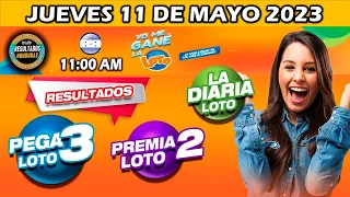 Sorteo 11 AM Resultado Loto Honduras, La Diaria, Pega 3, Premia 2, JUEVES 11 DE MAYO 2023