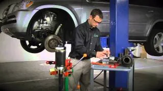 Installling the Arnott New Front Air Spring on Mercedes-Benz GL & ML-Class A-2575