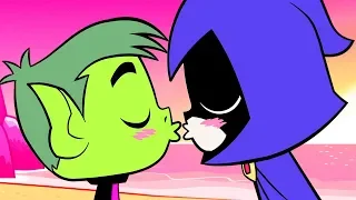 Teen Titans Go! po polsku | Pierwszy pocałunek Ravena | DC Kids