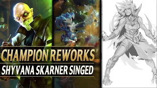 SHYVANA REWORK CONFIRMED, ARCANE VGU, NEW SKARNER GAMEPLAY - League of Legends