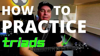 How To Practice Guitar Triads - 21 Easy Shapes | Worship Guitar Skills