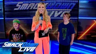 Sarah Schreiber tests WWE fans’ knowledge: SmackDown Exclusive, July 9, 2019