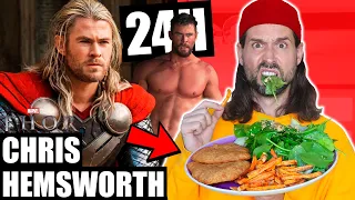 JE MANGE COMME CHRIS HEMSWORTH PENDANT 24H (J'en peux plus...) - HUBY